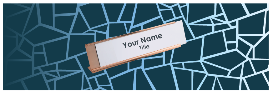 Engraved Desk And Wall Signs