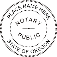 Oregon Notary Seal