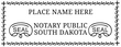 SD-NOT-1 - South Dakota Notary Stamp
