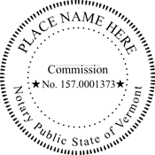 Vermont Notary Seal