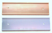 2X8X1/16" Wall Holder for Engraved Plate