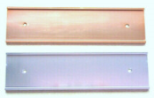 2X12X1/16" Wall Holder for Engraved Plate