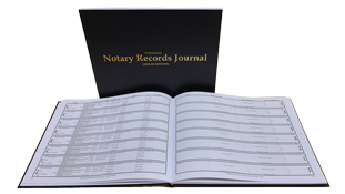 Professional Notary Records Journal Ledger Edition (California Style)