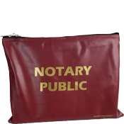 BAG-NP-LG-BRG - Large Notary Supplies Bag<br>(Burgundy)